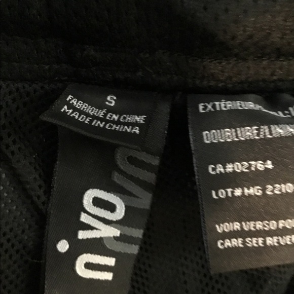 Men’s N’VO track pants black - Picture 3 of 7